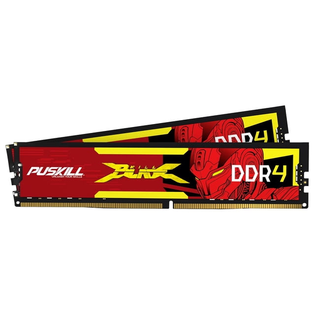 Kit DDR4 RAM PUSKILL de 16 GB (2 x 8 GB) 3200 MHz PC4-25600 CL16