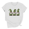 thumbnail image 5 of Women St Patrick's Day Clover Raglan Color Block T-Shirt Blessed Irish Short Sleeve Shirt Shamrock Graphic Tee Tops, 5 of 8