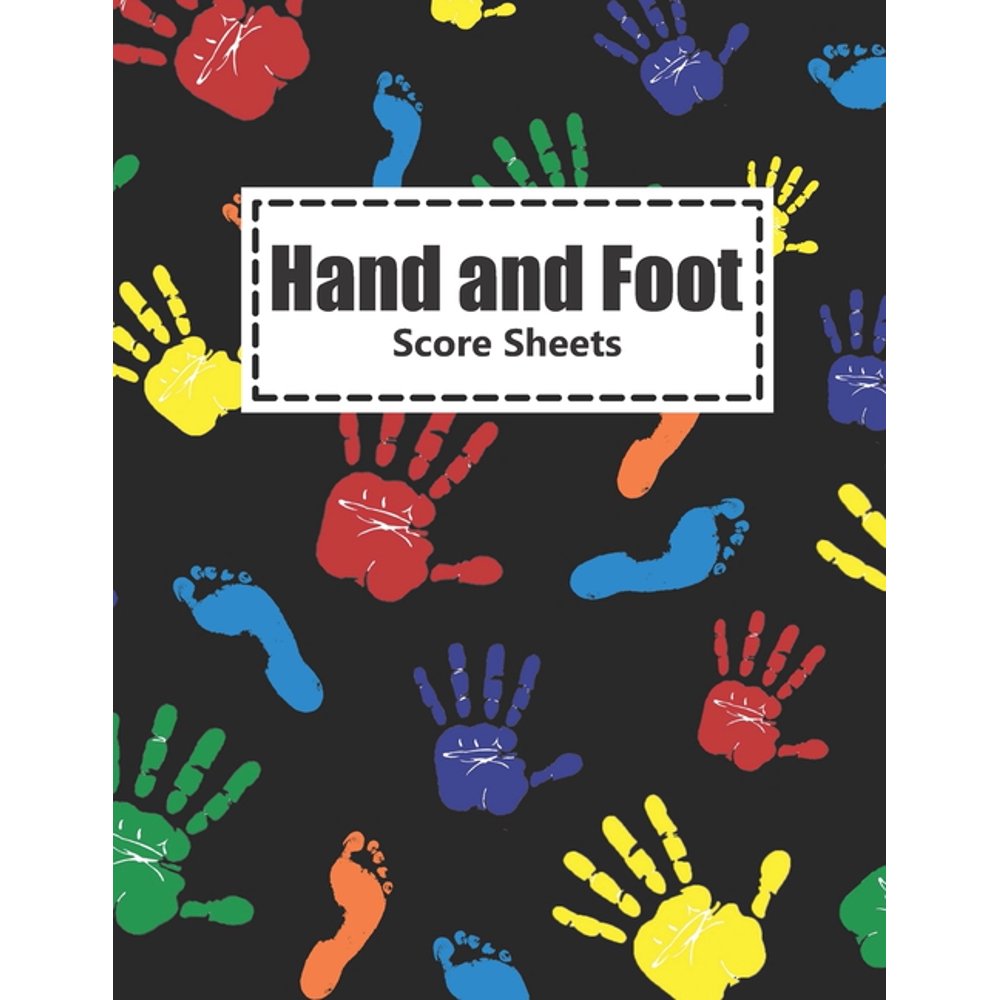 Hand and Foot Score Sheets Hand and Foot Games Scorekeeping