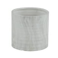 thumbnail image 6 of DecMode 9", 7", 6"H Indoor Outdoor White Porcelain Planter (3 Count), 6 of 8