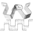 thumbnail image 1 of 6pcs Square Tubing Clamps Pipe Bracket Clamps U-type Pipe Strap Clips U Brackets, 1 of 2