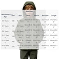 thumbnail image 3 of JZEJING Rain Jacket Boys Hooded Waterproof Rain Coat Outdoor Long Sleeve Loose Casual Lightweight Windbreaker with Pocket Boys Clothes Size 4-15, 3 of 9