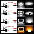 thumbnail image 3 of 1pcs 7x6" 5X7" LED Headlights Sealed Beam For INTERNATIONAL 4700 4900 8100 9900, 3 of 8