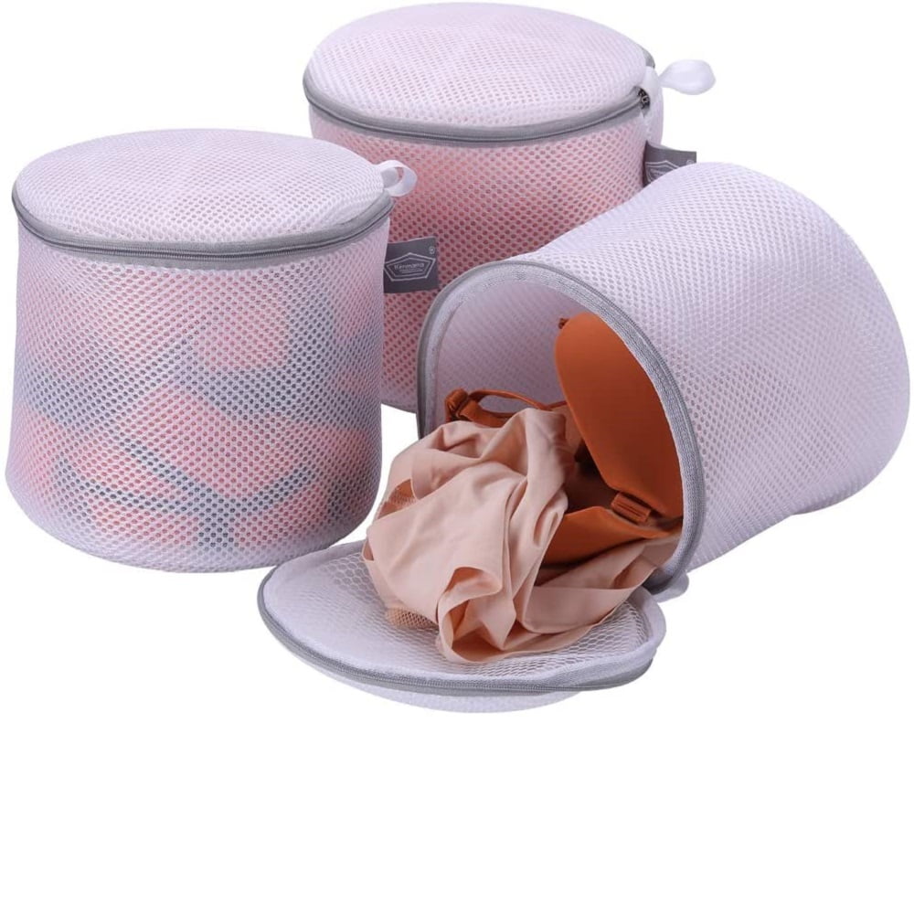Delicate Care Zip Mesh Bag For Lingerie Underwear Bra Clothe Sock Laundry Basket 
