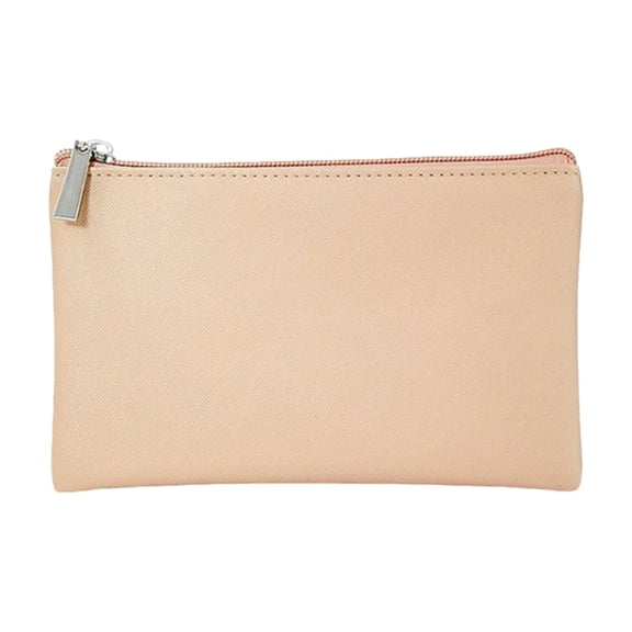 Travel Makeup Bag PU Leather Cosmetic Organizer Carry On Portable Lipstick Brush Holder Large Small Toiletry Pouch For Women