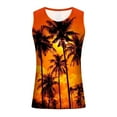 thumbnail image 6 of IROINNID Round Neckline Tank Tops For Men Sleeveless Sports Tank Tops Vest Pullover Graphic Print Tops, 6 of 6