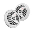 thumbnail image 6 of Pyle PLMR3DNWT Double DIN Marine USB Bluetooth AM/FM MP3 Stereo Receiver, (Pair) of Pyle PLMR60W 6.5'' 150 Watt Max Dual Cone Full Range Waterproof Speakers (White) w/Wire, 22" Radio Antenna, 6 of 9