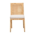 thumbnail image 2 of Baxton Studio Sofia Rattan Dining Chair, Natural (Set of 1), 2 of 9