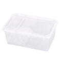 thumbnail image 2 of Reptile Cage Tank Home Acrylic Insect Terrarium Salamander Breathable Amphibious Horned Frog Turtle Breeding Box, 2 of 5