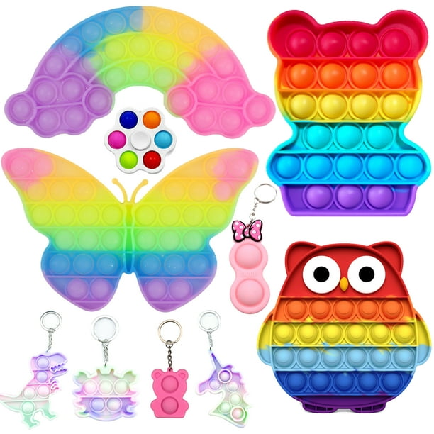 Fuleadture Fidget Toys Pack Bulk Fidgets Pack for Adults Anxiety Relief Toys Gifts for Men