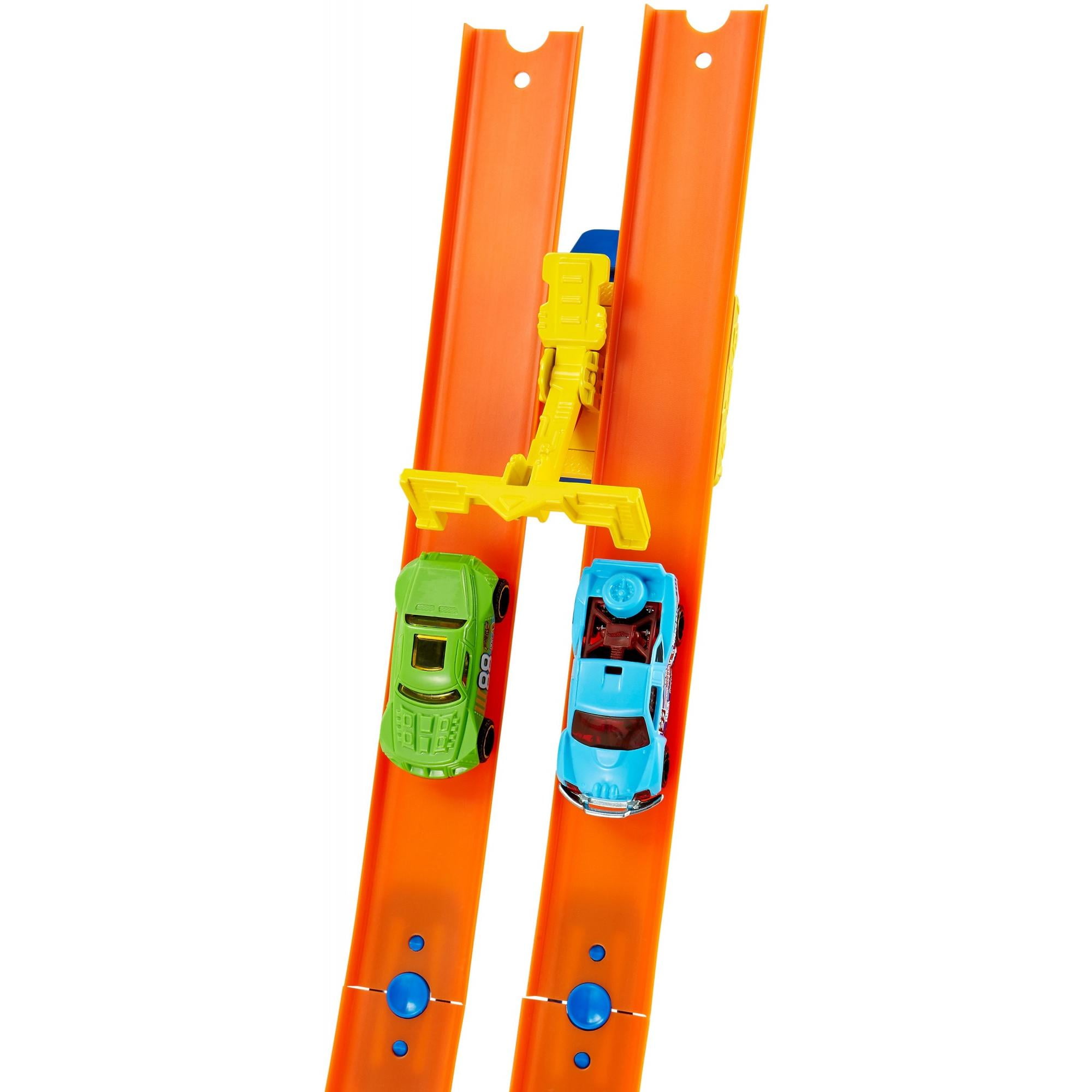 hot wheels drop down challenge track set
