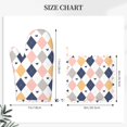 thumbnail image 3 of DouZhe Oven Mitts and Pot Holders Sets, Geometry Hearts Background Prints Non-Slip Heat Resistant Kitchen Oven Silicone Glove, 3 of 7