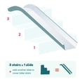 thumbnail image 2 of Stairslide Original Stair Mounted Kids Indoor Slide 4-Pack for 9-12 Stairs, 2 of 10