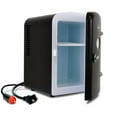 thumbnail image 1 of Koolatron Retro Portable 6-Can Thermoelectric Mini Fridge, 4.2 Quarts, 12V DC/110V AC, for Home, Dorm, Car, Boat, Beverages & More, 1 of 9