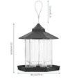 thumbnail image 4 of 20x20x22cm Lar Bird Er Transparent S Hanging Bird Er With Roof For Outdoor En Patio Backyard, 4 of 5