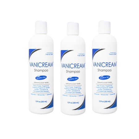 Free & Clear Shampoo 12 oz (Pack of 3)