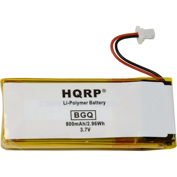 HQRP Battery for Cardo Scala Rider G4 G9 G9x Powerset Motorcycle Intercom Bluetooth Headset G-4 G-9 G-9x ZN452050PC-1S2P WW452050-2P BAT00002