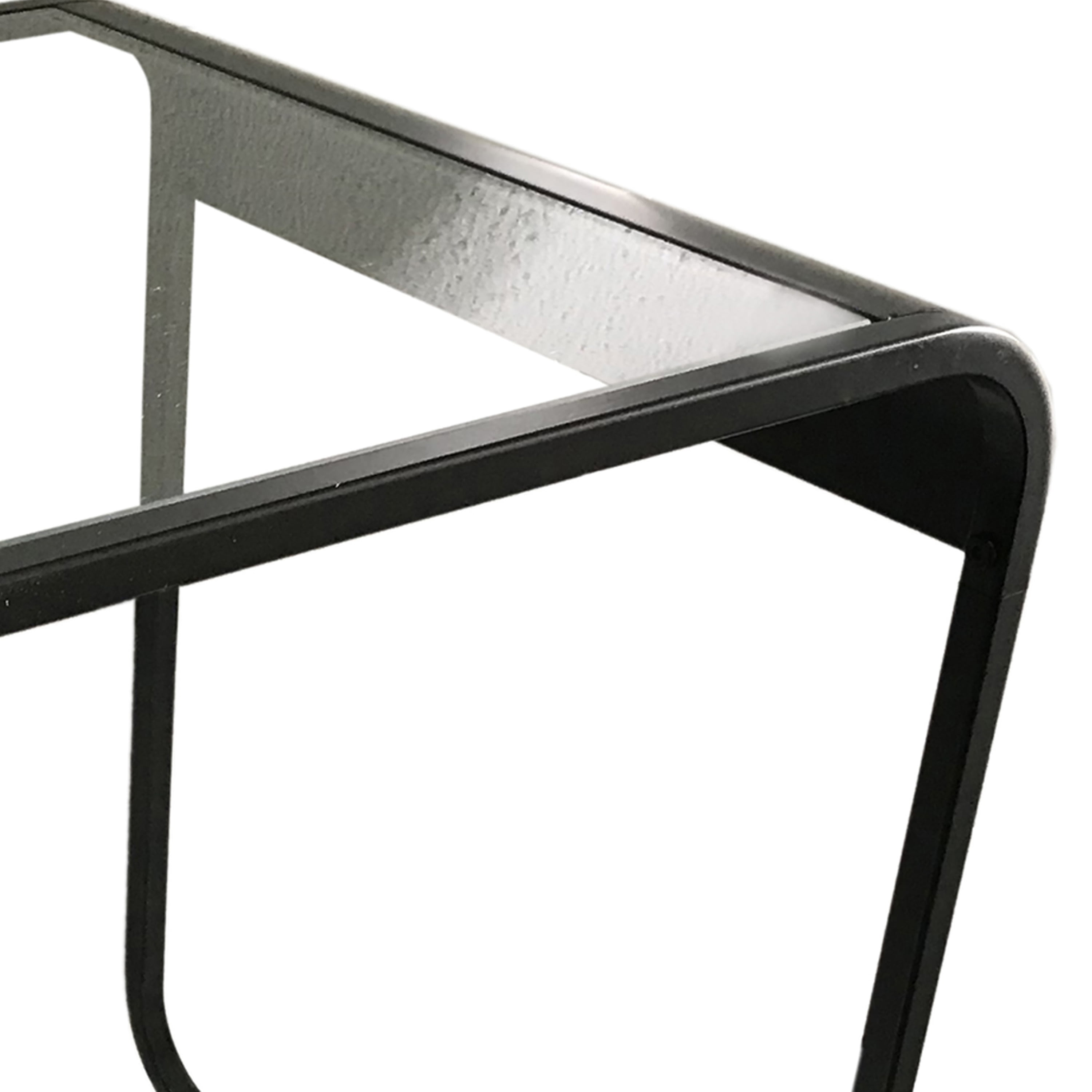 Furniture of America Calitri 2-Piece Nesting Table Set, Black Bronze