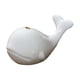 thumbnail image 4 of Porta incienso de ballena de cerámica, adorno portátil para el hogar, elegante base de incienso. Blanco, 4 of 9