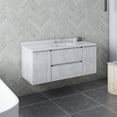 thumbnail image 2 of Fresca Stella 48" Wall Hung Single Bathroom Vaniety in Rustic White, 2 of 10