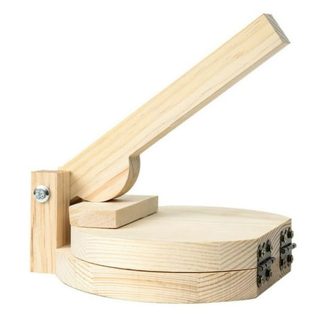 

Deoxygene Wood Tortilla Press Dumpling Skin Maker Presser Chapati Roti Taco Corn Maker Pressing Tools Kitchen Gadget Accessories