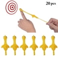 thumbnail image 3 of 20PCS Slingshot Chickens Interesting Rubber Chicken Toys Sticky Finger Chickens, 3 of 10
