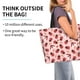 thumbnail image 2 of Balery Cute Ladybugs 1 Bolsa Tote Estilo Estético con Cremalleras, Bolsa de Hombro, Bolsa de Compras Grande y Plegable, 2 of 8