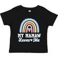 thumbnail image 3 of Inktastic My Mamaw Loves Me Girls Retro Rainbow Girls Toddler T-Shirt, 3 of 5