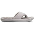 thumbnail image 3 of Floopi Women's Memory Foam Soft Knit Thong Slipper W/French Terry Insole/Lining & Knit Side Trim, 3 of 5