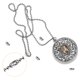 thumbnail image 2 of Advancent Conector de cadena no tóxico 50x para joyería segura y fácil operación Conector de cadena respetuoso con la piel Decoración del hogar, 2 of 6