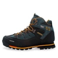 thumbnail image 2 of Men's Waterproof Leather mid Hiking Boots Outdoor Non-Slip Lightweight Trekking Sneakers, 2 of 7