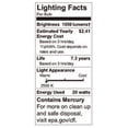 thumbnail image 2 of Ge Cfl Bulb Halogen 20 W, 75 W Equiv 1050 Lumens Cd, 2 of 2
