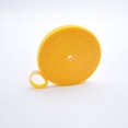 thumbnail image 1 of Hook Loop Cable Tie Double-sided Self-Adhesive Line Belt Wires Storage Ribbon Straps Power Cord Bundle Adhesive Fastener Tape yellow straps 15mm, 1 of 6