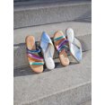 thumbnail image 2 of Time and Tru Women’s Shimmer V Slip On Mules, 2 of 7