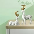 thumbnail image 4 of Resin Couple Statue Ornament Wedding Gifts Wedding Decor Deer, 4 of 6