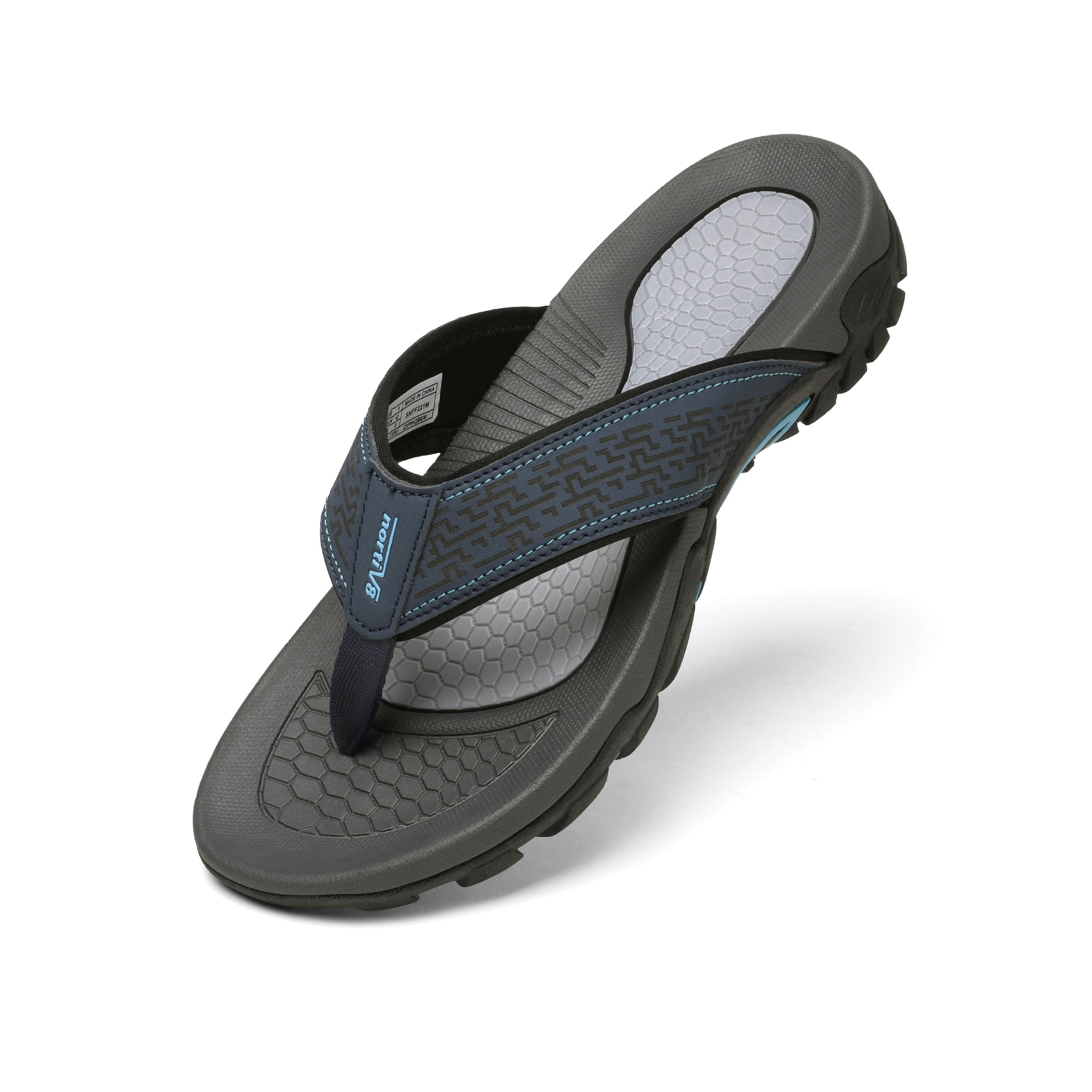 Flip Flops for Men~HOTSELL〔☀ㄥ☀〕Adults Brasil Flip Flops Mens Flip Flops Color Stripe Mules Lightweight Slippers Sandals Comfy Summer Shoes for Beach/Pool Size 6-9 UK