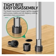 T Type Torx Screwdriver Hex Torque Wrench Chrome Hexagonal Spanner Rod Tool Extended T-Socket