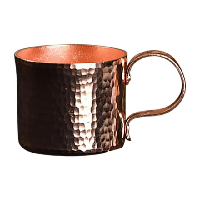 Lipstore Tasse à Café en Cuivre Pur, Tasse à Thé pour Boissons Froides, Cadeaux Traditionnels, Petite Tasse à Thé pour Restaurant Café, Tasse Unique