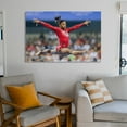 thumbnail image 6 of Simone Biles Sports Celebrity USA Gymnastics Athlete Poster Home Decor Poster Wall Art Hanging Picture Print Bedroom Decorative Painting Posters Room Aesthetic 12x18inch(30x45cm), 6 of 6