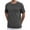 Gray, variant on Men's Fashion Loose Fit T-Shirt Crew Neck Athletic Workout Tshirts Heavyweight Short Sleeve Premium Cotton Basic Tee
