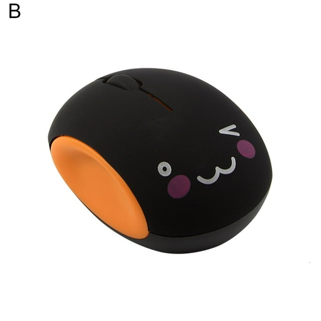 CNKOO 2.4G Cute Cartoon Expression Mini Wireless Mouse Rechargeable USB Silent Optical Mice Kid‘s Small Hand Gaming Mouse Child Gift for PC - Practical and Beautiful