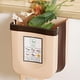 thumbnail image 3 of Cubo de basura plegable plegable para baño, inodoro, almacenamiento de desechos, almacenamiento de desechos domésticos Sunnimix Bote de basura plegable, 3 of 8