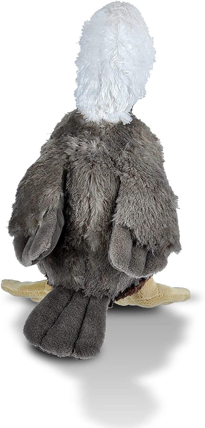 Wild Republic Brown Pelican Plush, Stuffed Animal, Plush Toy, Gifts for Kids, Cuddlekins 15 Inches