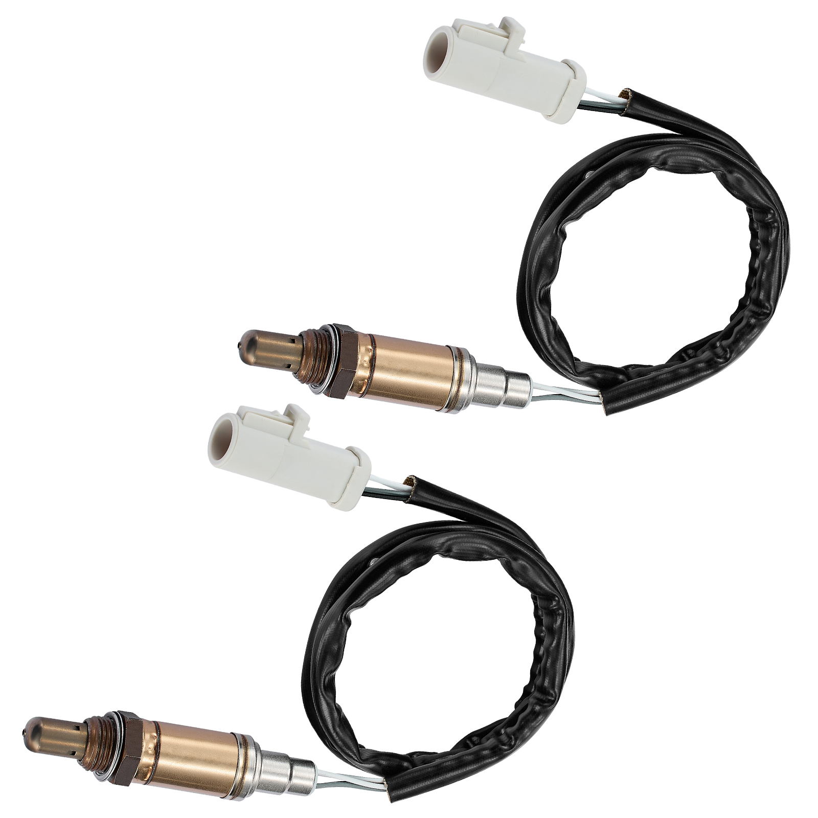 SPEEDWOW Oxygen O2 Sensor 15717 Compatible with Ford E150 E250 Explorer F150, Lincoln Continental Town Car,15716,15664 Upstream and Downstream Replacement Oxygen Sensor, 2PCS