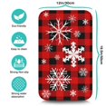 thumbnail image 6 of Red Christmas Winter Snoflake Dish Mat Absorbent Drying Mat for Kitchen Counter Folding Kitchen Drying Mat for Kitchen Countertops (19.5x12in,Set Of 2), 6 of 7