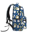 thumbnail image 4 of KLL Star Penguin Print Casual Backpack for Men Women,Travel Casual Backpack Outdoor Activities Bag Daypack for Travel Hiking Shopping Daily, 4 of 5