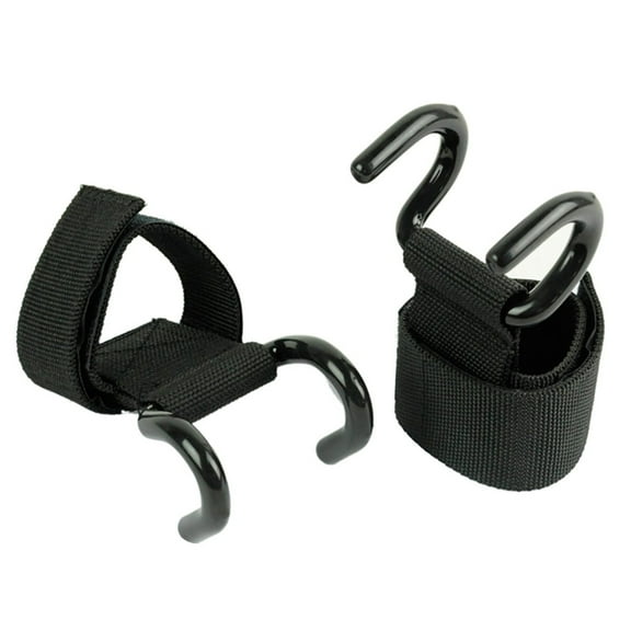 MLINS  Strengthener Weightlifting Barbell Double Hook Gym Training Hooks