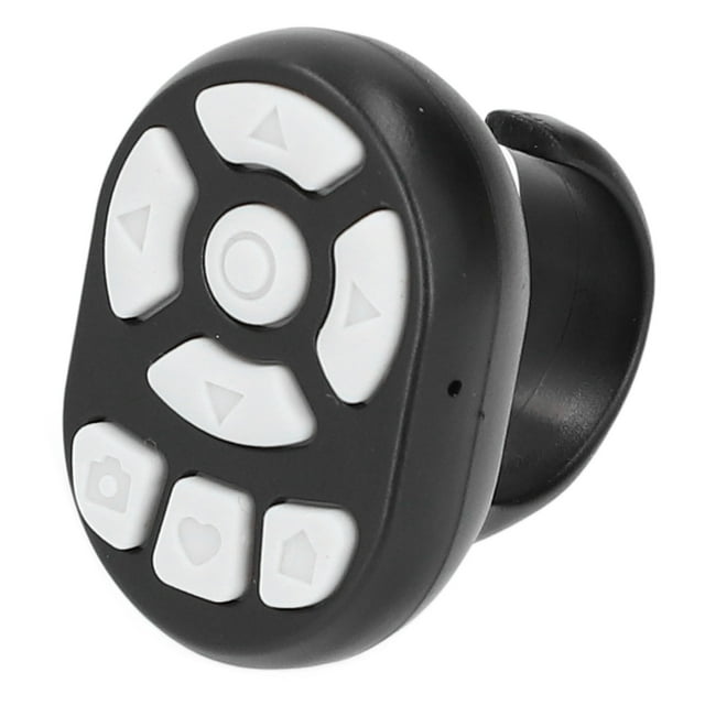 Scrolling Ring Remote Control, 72H Cordless BT5.3 Camera Remote Shutter Selfie Buttons, Smart Page Turner for IOS 15, for 8.0