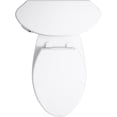 thumbnail image 4 of Sterling 402095-0 Brella Skirted Elongated 2PC Toilet, 28-in L x 18.1-in W x 31.25-in H, White, 4 of 7