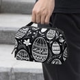 thumbnail image 2 of Easter Travel Organizer Cable Wire Cord and Cable Charger Bag Waterproof Oxford Cloth Electronic Accessories Storage Case 5.9x9.44x3.14 in, 2 of 6